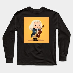 Johann Sebastian Bach Long Sleeve T-Shirt